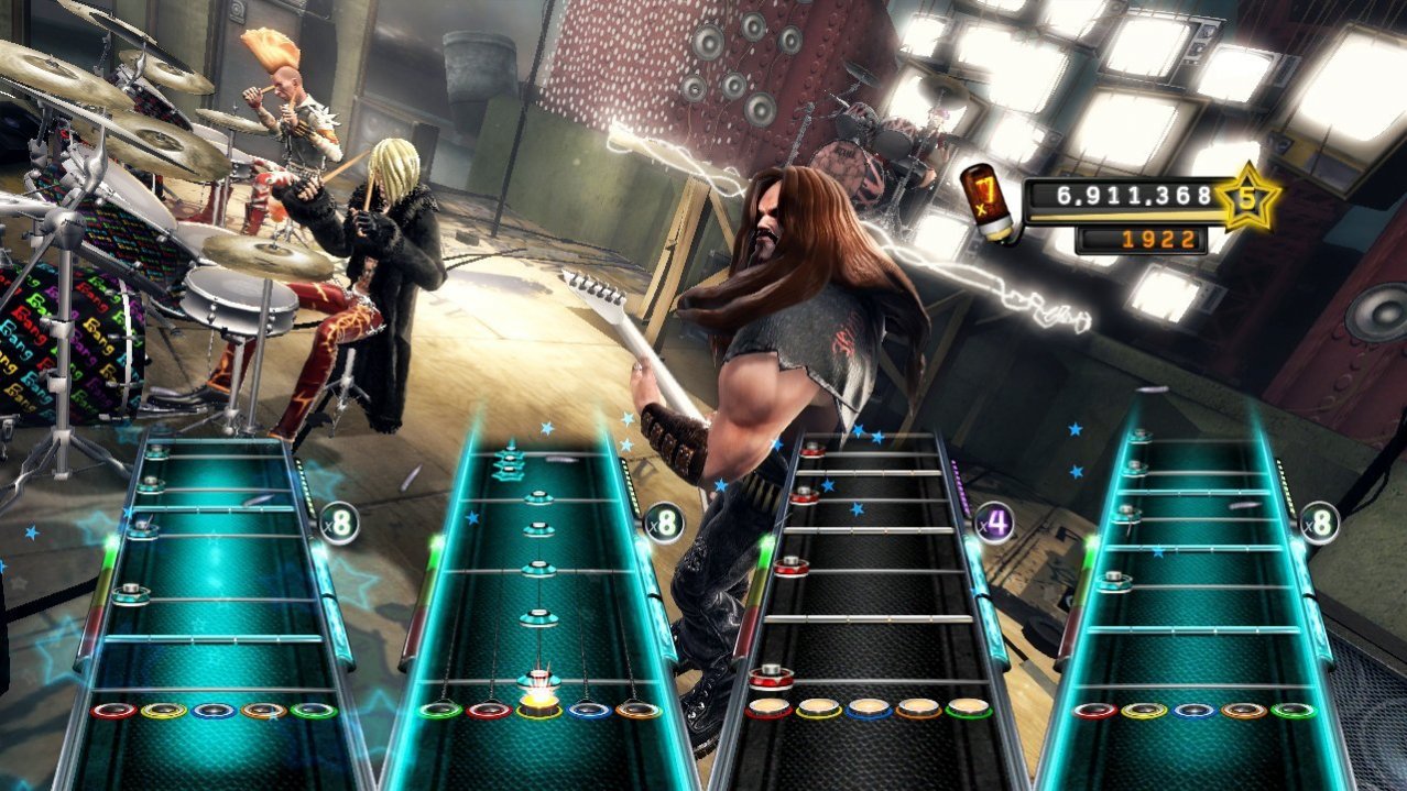 Guitar Hero 5 Игра + Гитара для PS3. от Activision. 