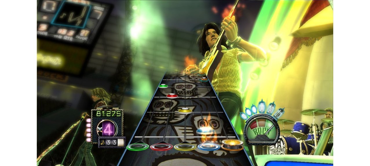 Скриншот игры Guitar Hero: Aerosmith (Игра + Гитара) для Ps3