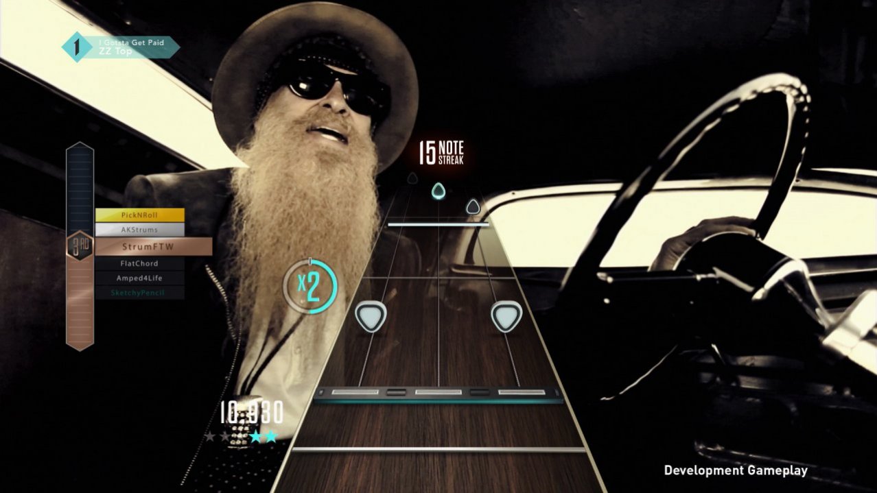 Скриншот игры Guitar Hero Live + Гитара для PS3