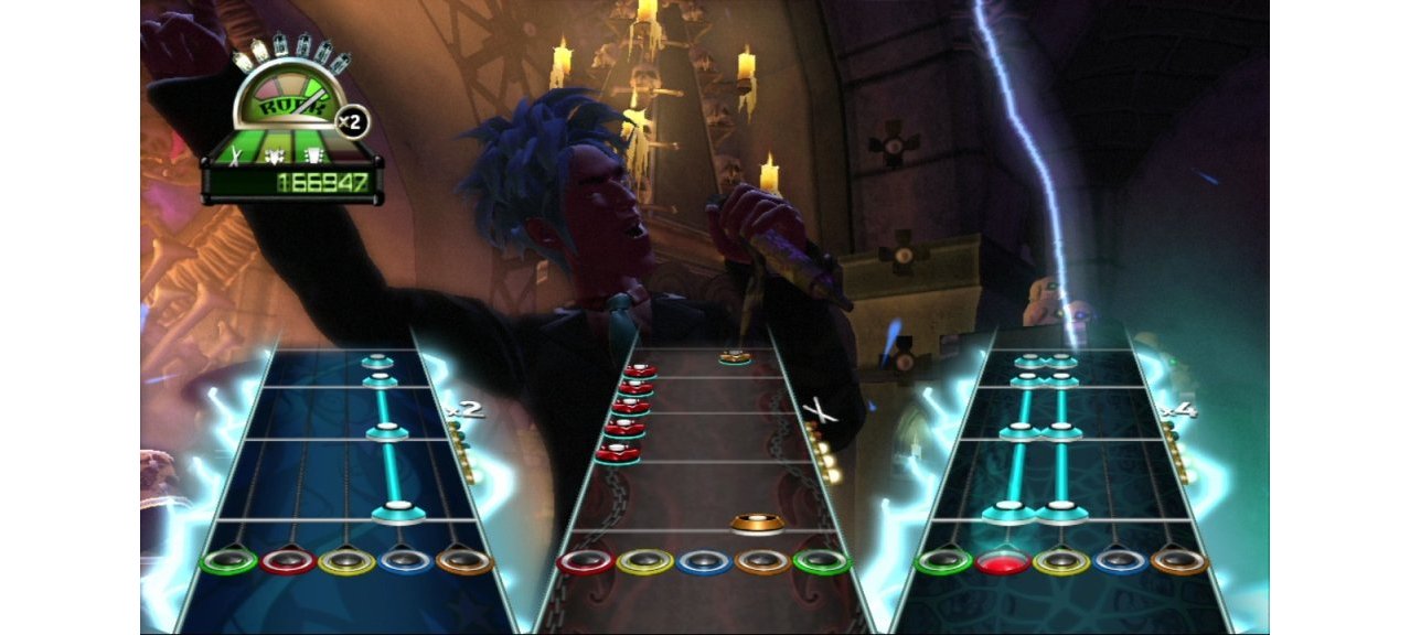 Скриншот игры Guitar Hero World Tour для Xbox360