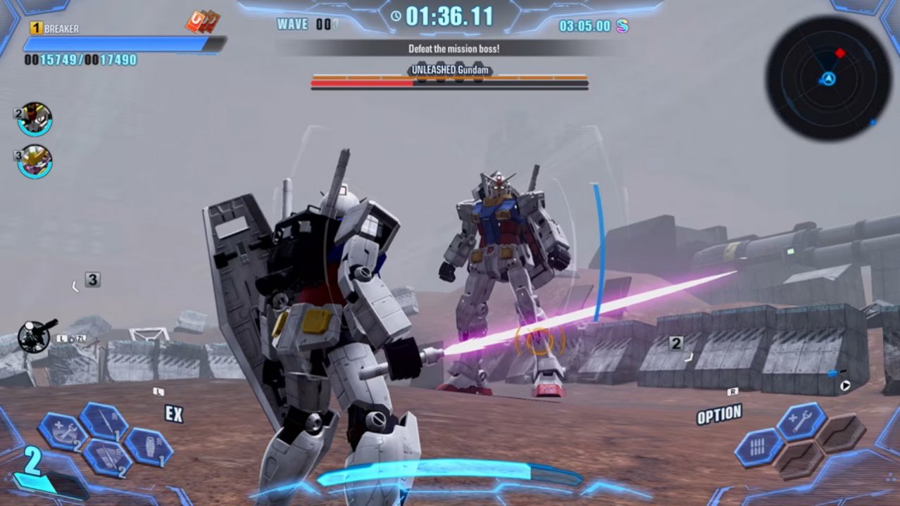 Скриншот игры Gundam Breaker 4 (US) для Ps5