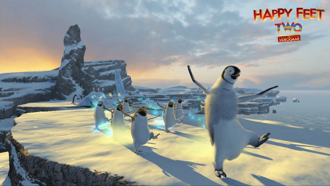 Скриншот игры Happy Feet Two для 3ds