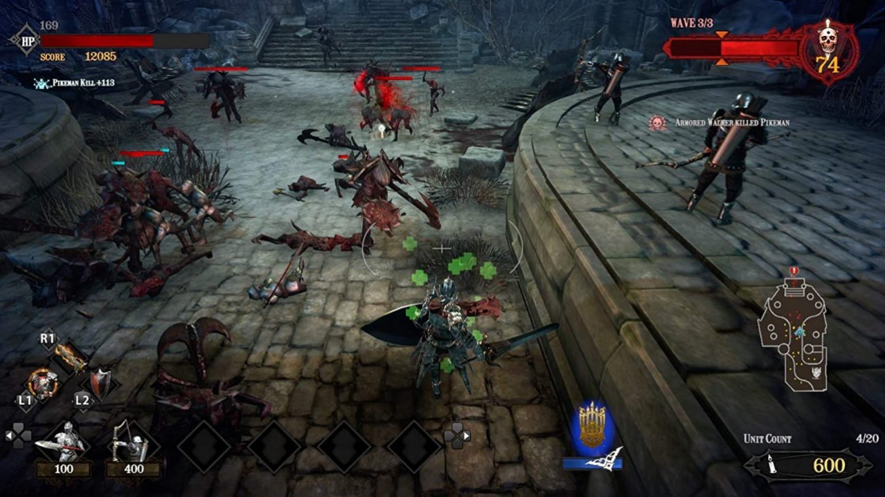 Скриншот игры Hell Warders для Switch