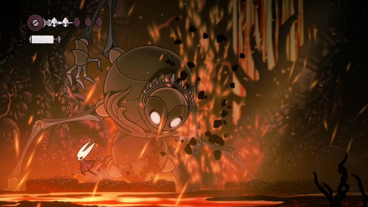 Скриншот игры Hollow Knight: Silksong для Switch2