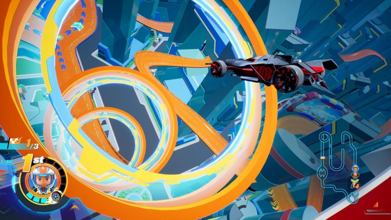 Скриншот игры Hot Wheels Lets Race: Ultimate Speed для Switch