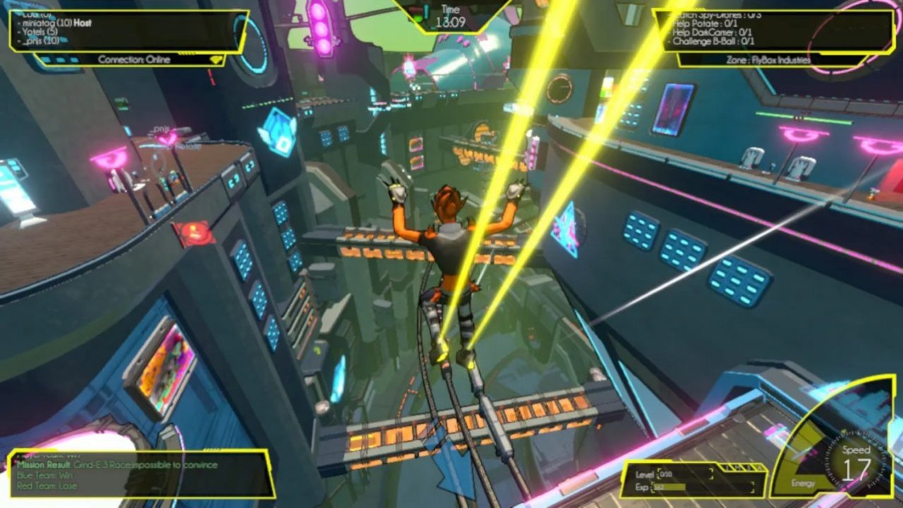 Скриншот игры Hover для Switch