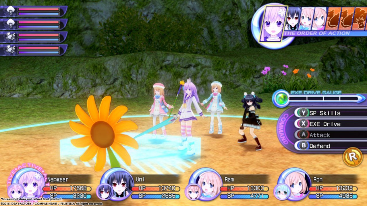 Скриншот игры Hyperdimension Neptunia Re;Birth2 Sisters Generation для Ps4