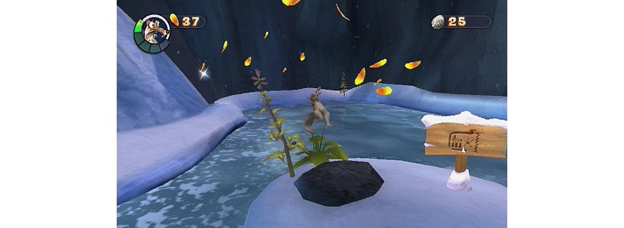 Скриншот игры Ice Age 2: The Meltdown для Wii