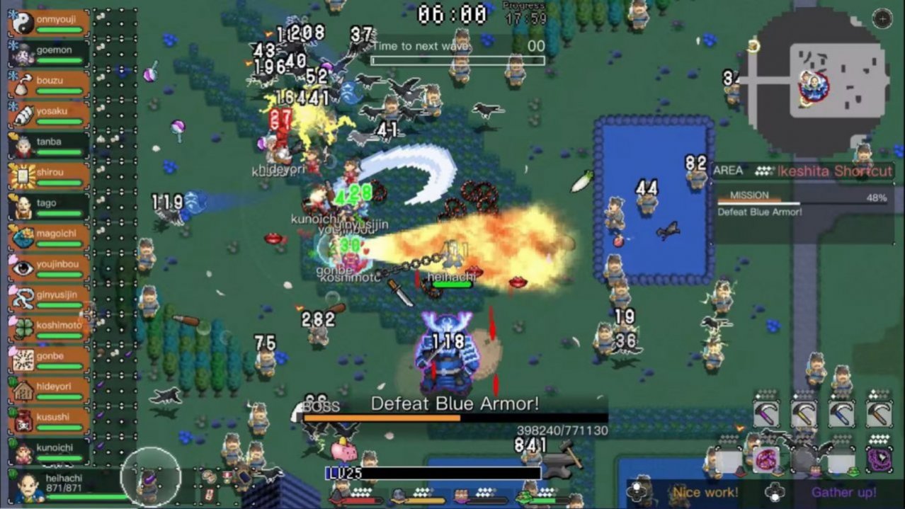 Скриншот игры Ikki Unite (JP) для Switch