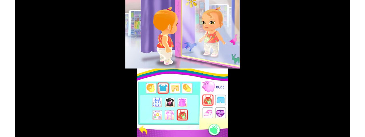 Скриншот игры Imagine Babies 3D для 3ds