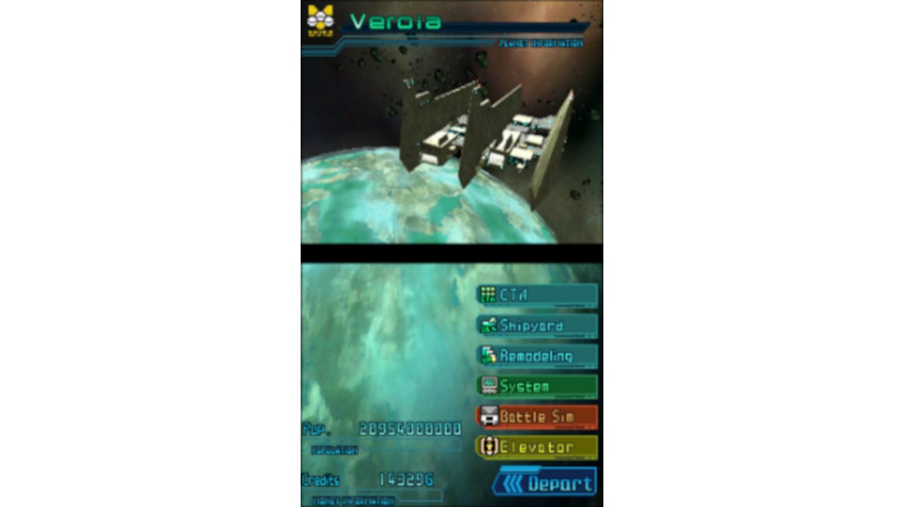 Скриншот игры Infinite Space (US) (Б/У) (без коробки) для 3ds