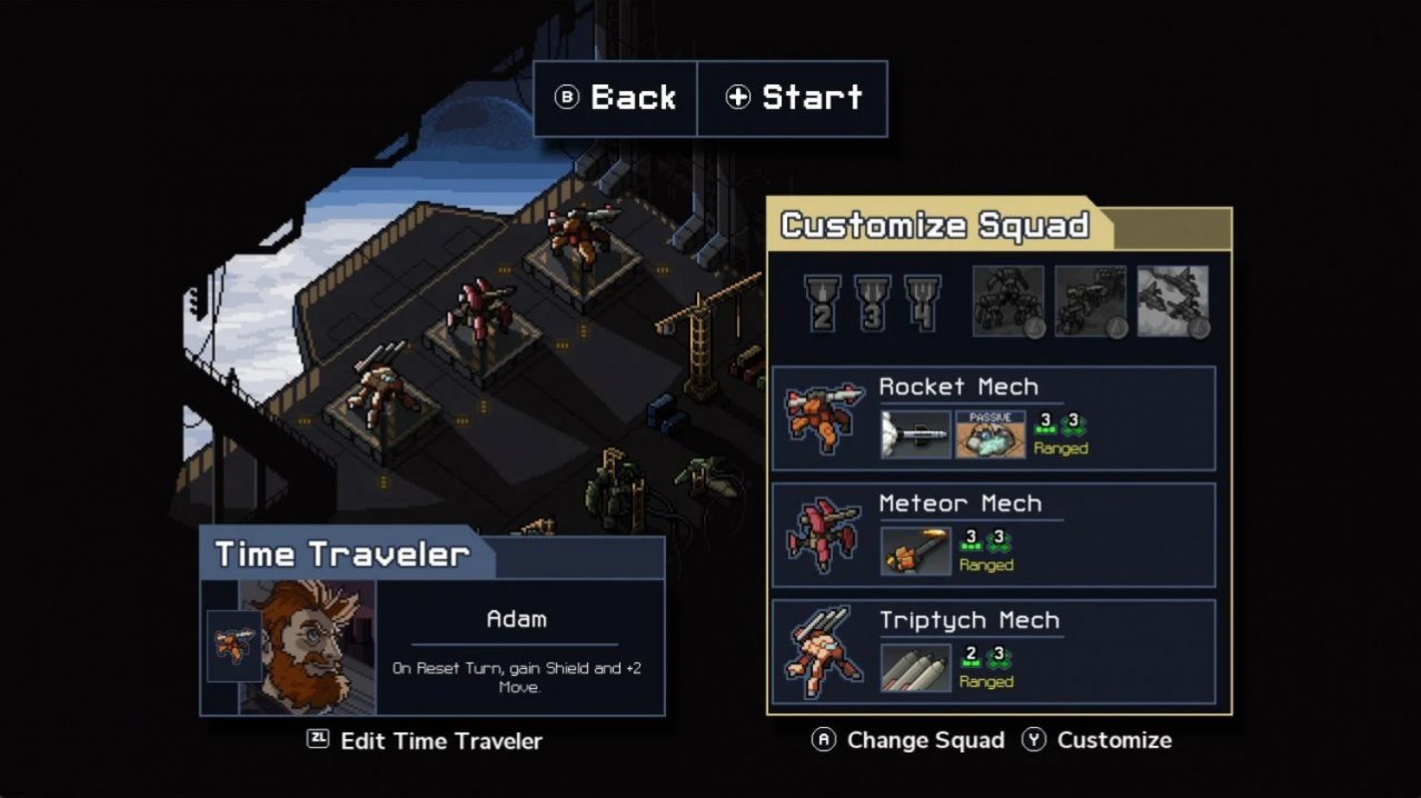 Скриншот игры Into The Breach для Switch