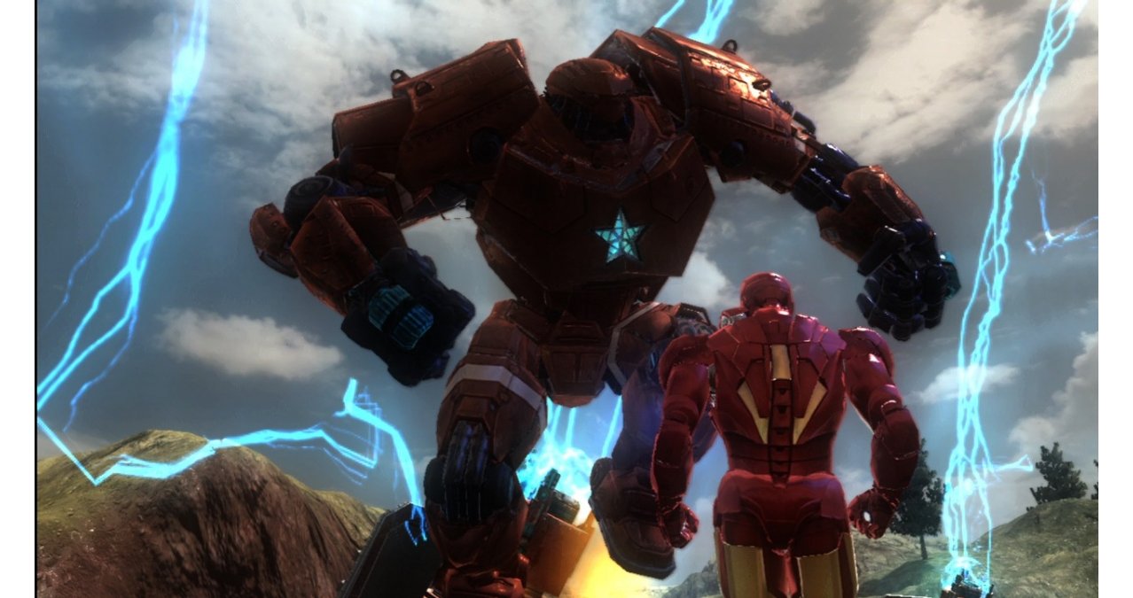 Скриншот игры Iron Man 2 (Железный человек 2) для Wii