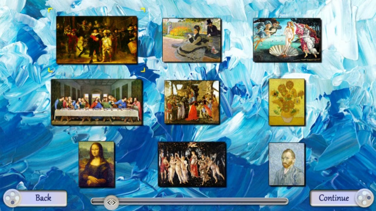 Скриншот игры Jigsaw Art: 100+ Famous Masterpieces (код загрузки) для Switch