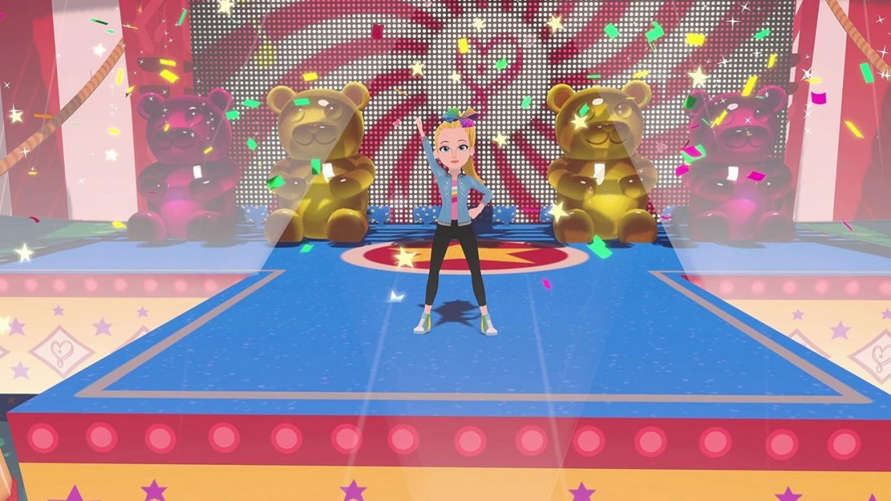 Скриншот игры JoJo Siwa: Worldwide Party для Switch