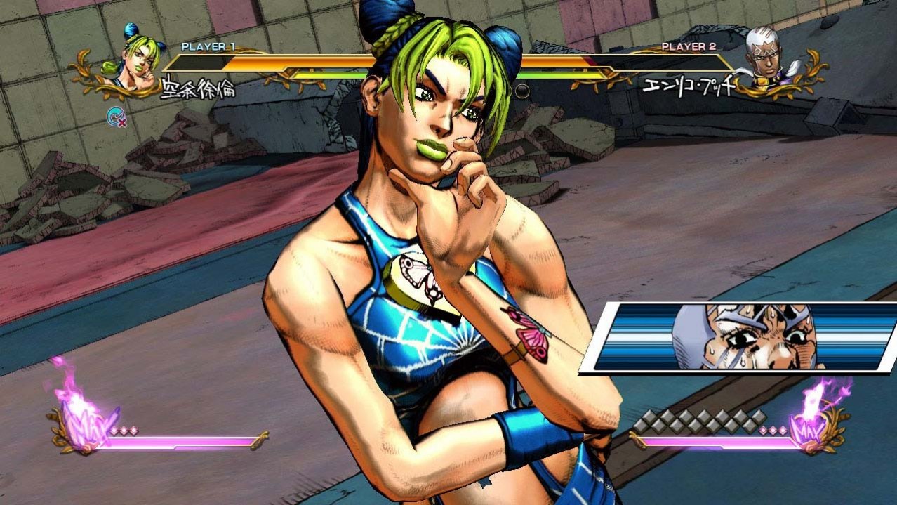 Скриншот игры Jo Jos Bizarre Adventure All Star Battle (Б/У) для Ps3
