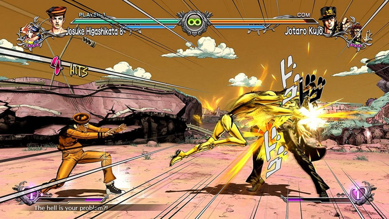 Скриншот игры JoJos Bizarre Adventure: All-Star Battle R для Switch