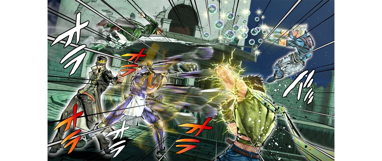 Скриншот игры JoJos Bizarre Adventure: Eyes of Heaven для PS4