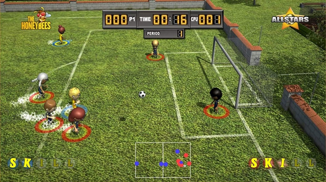 Скриншот игры Junior League Sports 3-in-1 Collection для Switch