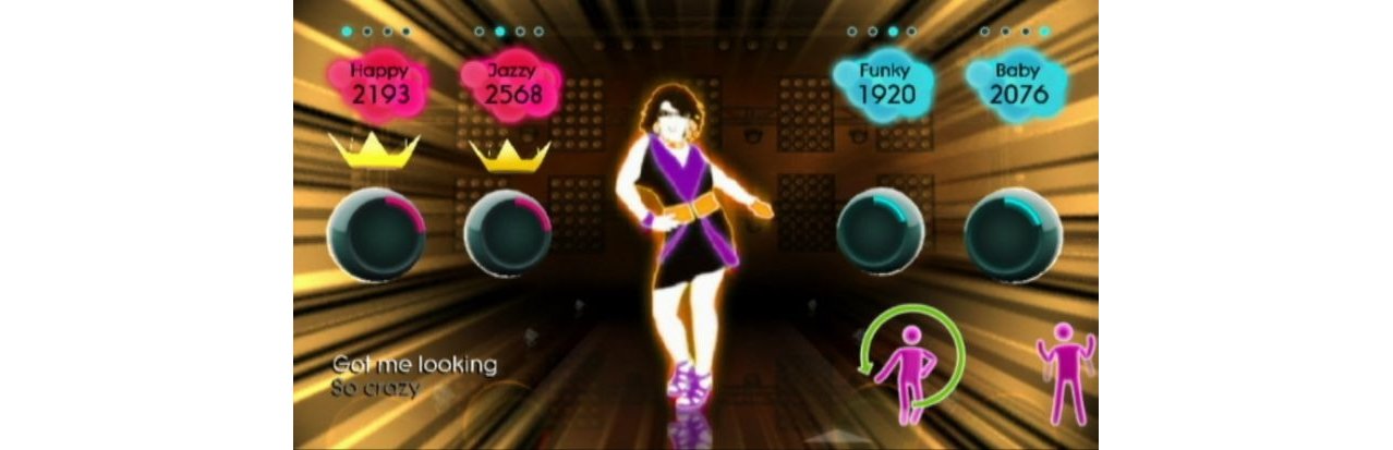 Скриншот игры Just Dance 2 для Wii