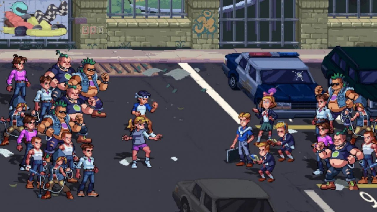 Скриншот игры Karate Kid: Street Rumble для Switch
