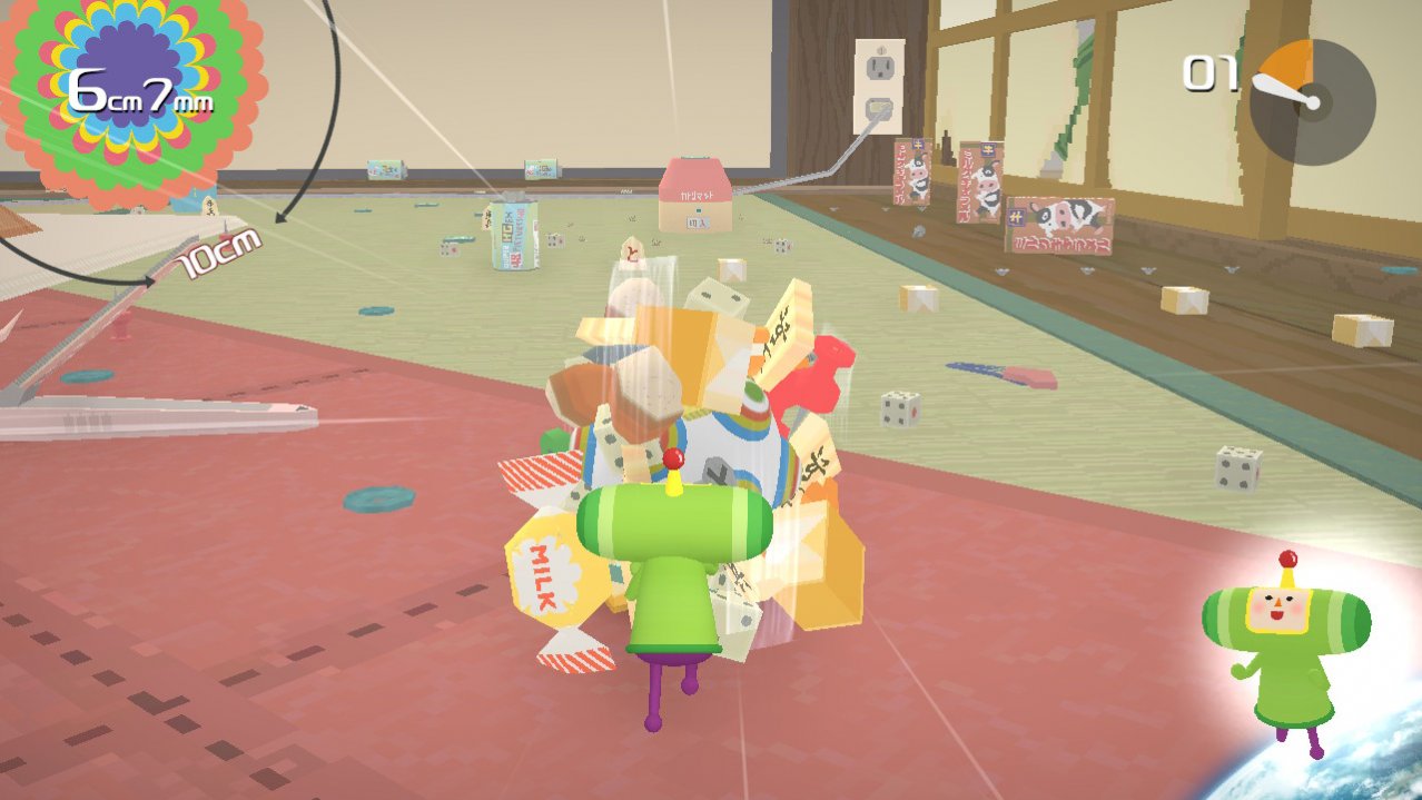 Скриншот игры Katamari Damacy REROLL для Ps4