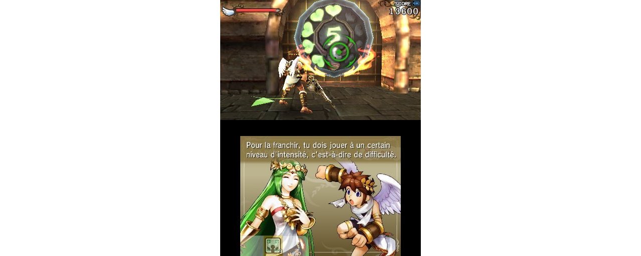 Скриншот игры Kid Icarus: Uprising (полный комплект) (Б/У) для 3DS