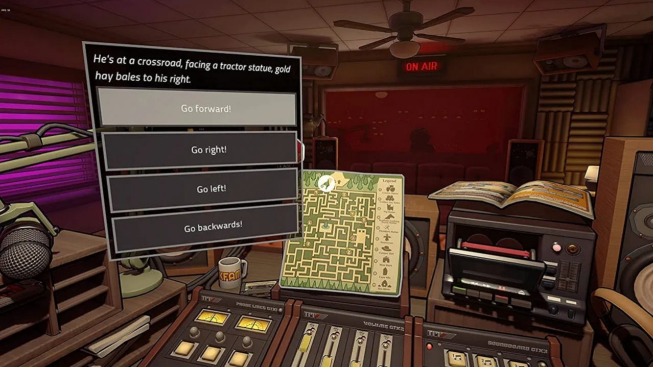Скриншот игры Killer Frequency для Switch