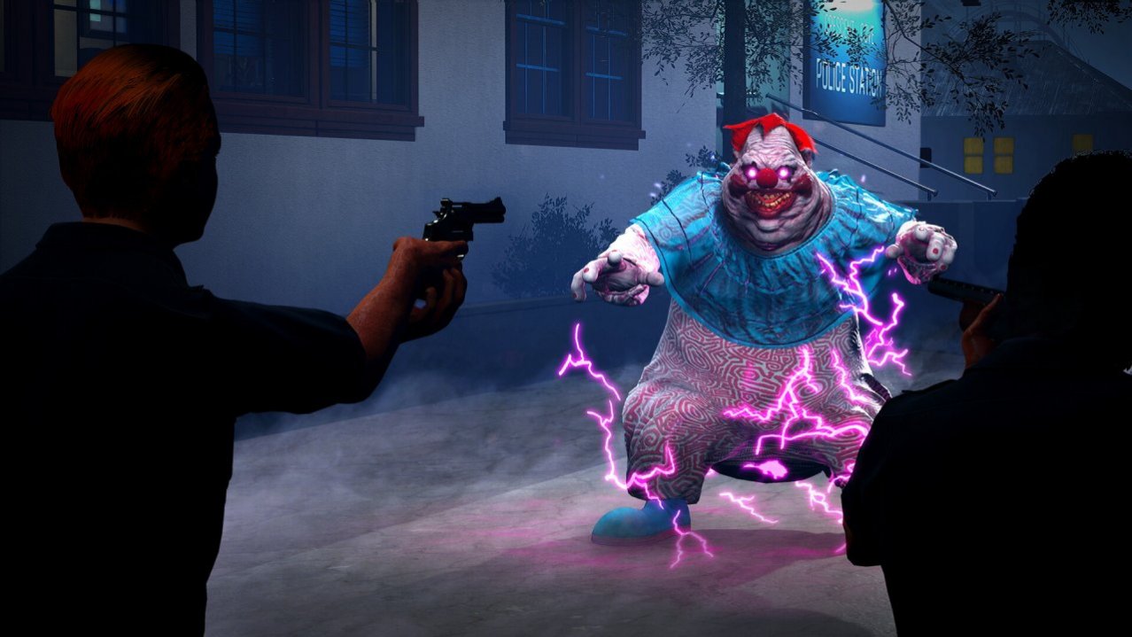 Скриншот игры Killer Klowns from Outer Space: The Game для Xboxsx