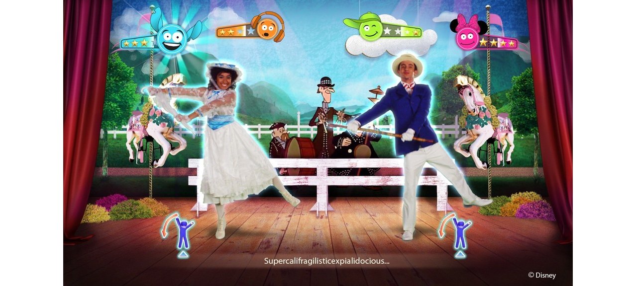 Скриншот игры Just Dance: Disney Party для Xbox360