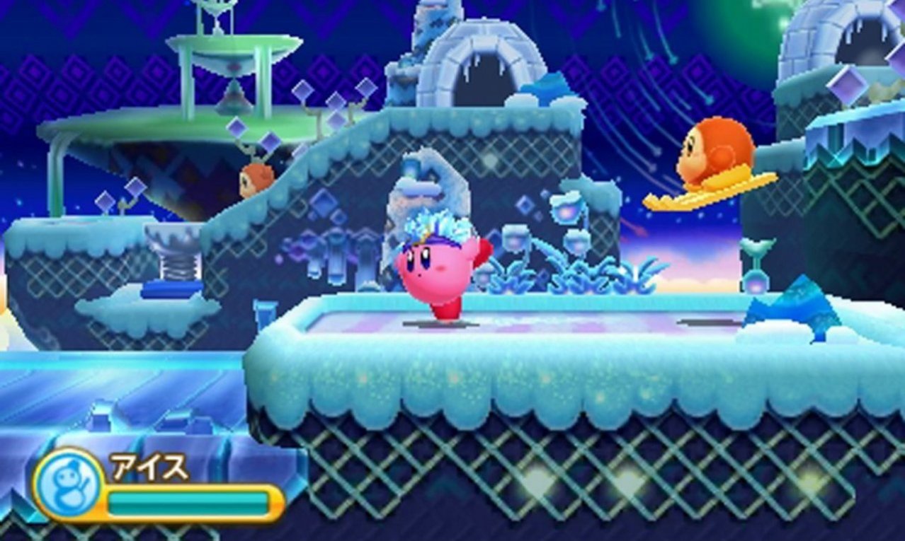 Скриншот игры Kirby Triple Deluxe [Nintendo Selects] (Б/У) для 3ds
