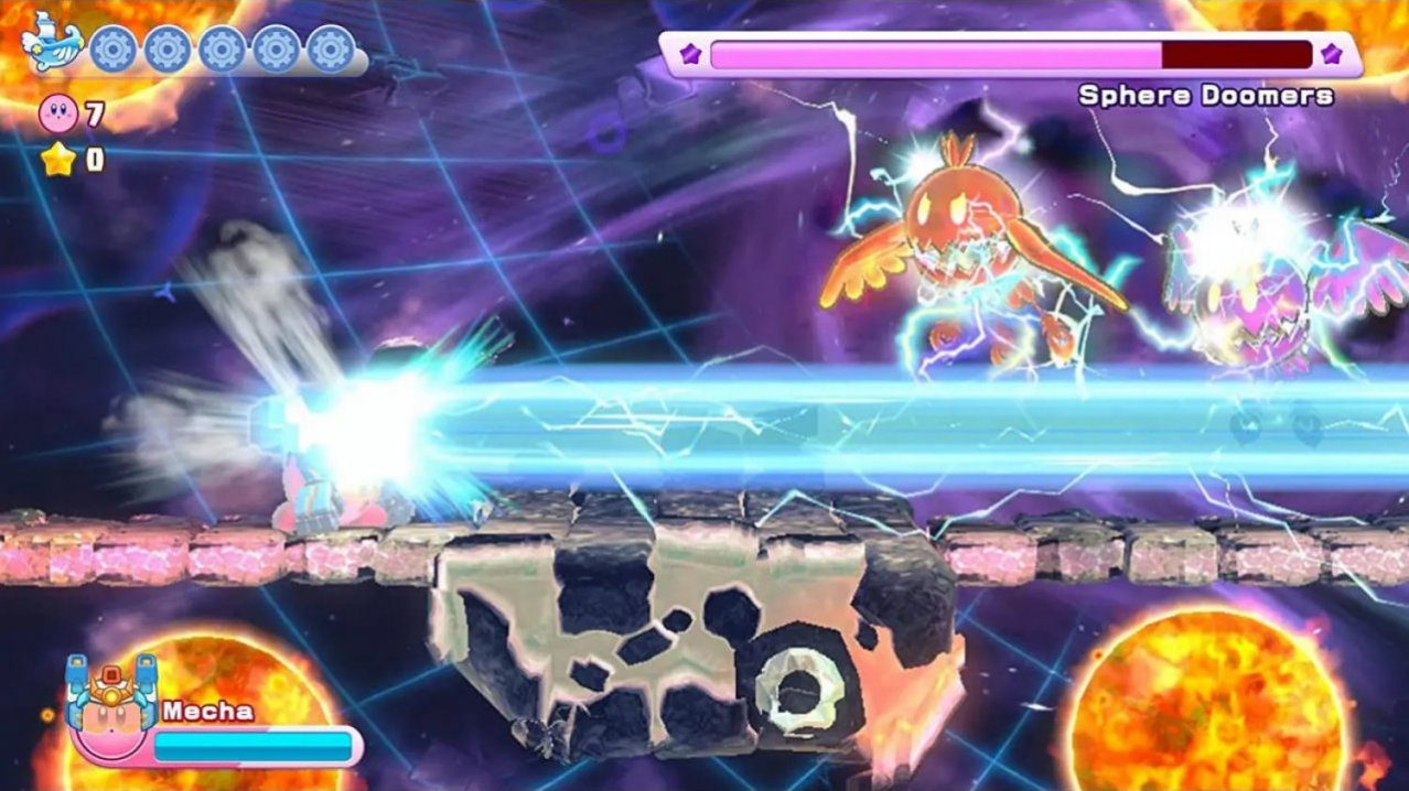 Скриншот игры Kirbys Return to Dream Land Deluxe для Switch