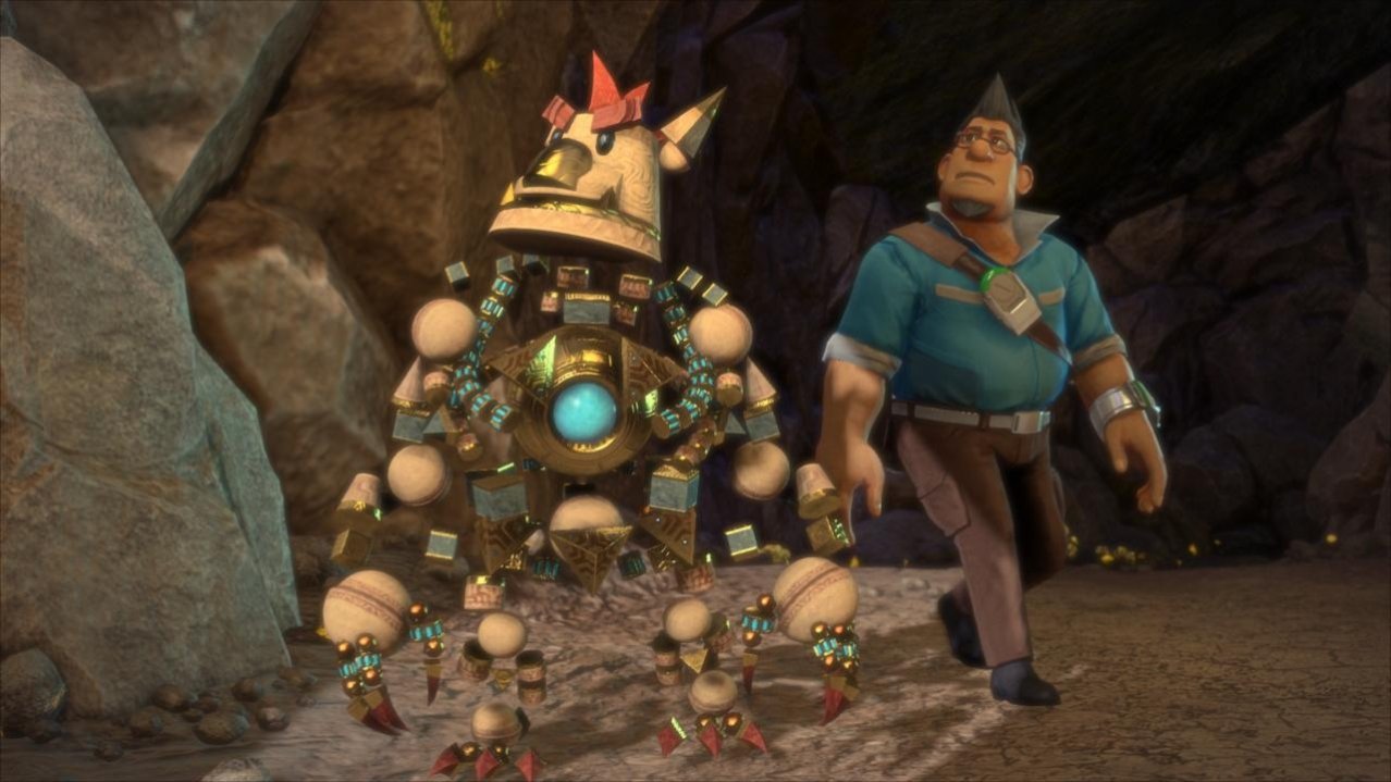 Скриншот игры Knack для Ps4