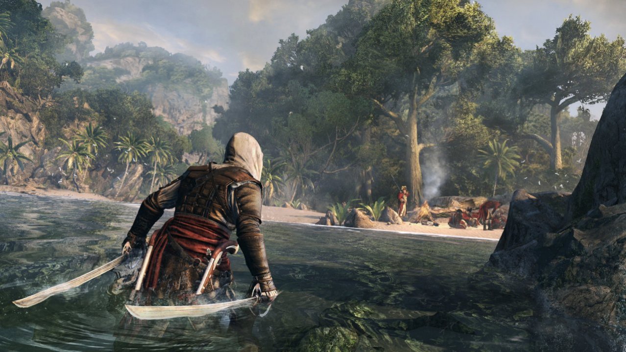 Скриншот игры Комплект предварительного заказа Assassins Creed IV: Black Flag для Ps3