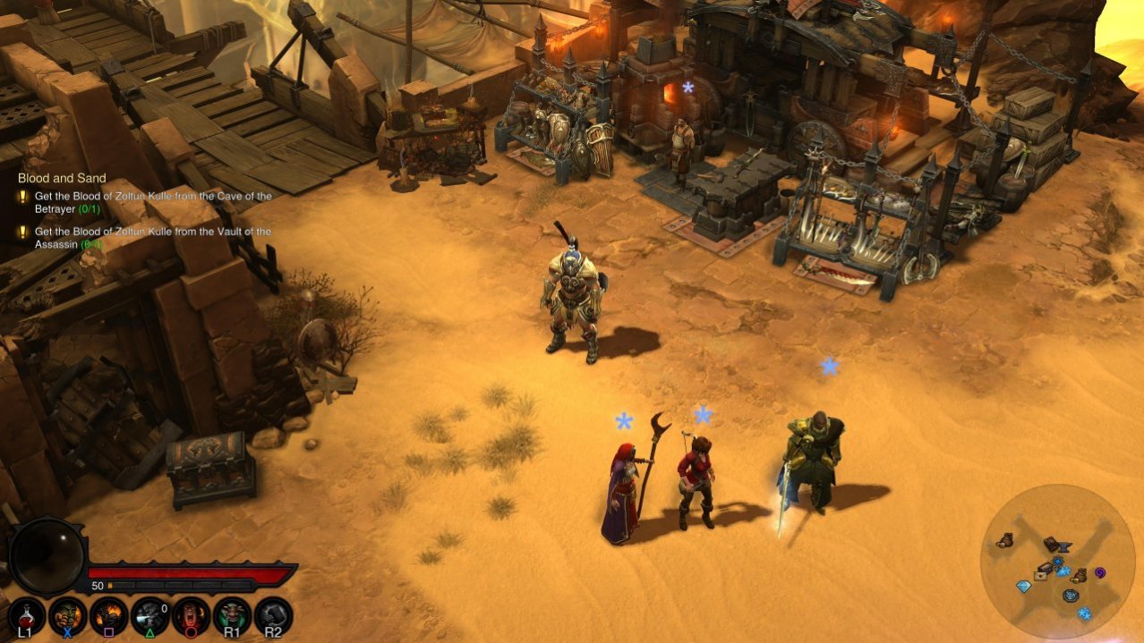 Скриншот игры Комплект предзаказа Diablo 3 для Ps3