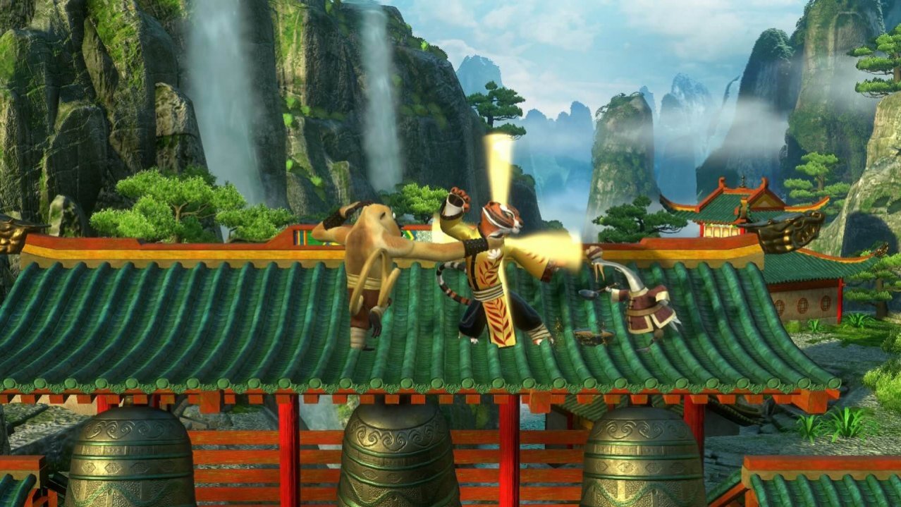 Скриншот игры Кунг-Фу Панда: Решающий поединок легендарных героев для PS4
