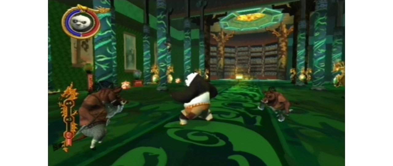 Скриншот игры Kung Fu Panda Legendary Warrior для Wii