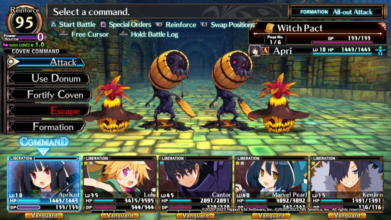 Скриншот игры Labyrinth of Galleria: The Moon Society для Ps5