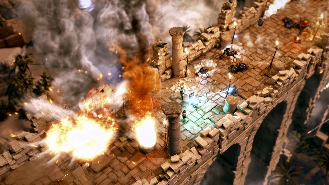 Скриншот игры Lara Croft and the Temple of Osiris для PS4