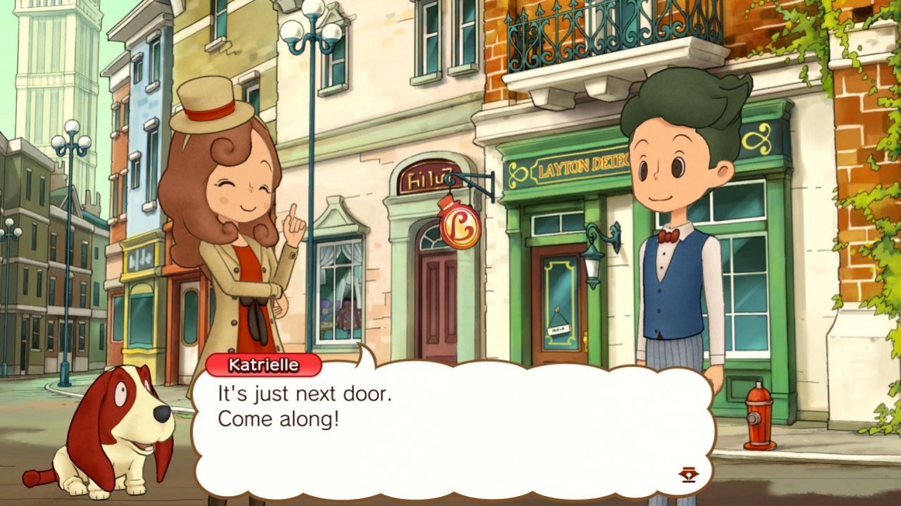 Скриншот игры Laytons Mystery Journey: Katrielle and the Millionaires Conspiracy Deluxe Edition для Switch