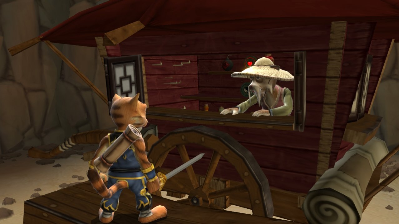Скриншот игры Legend of Kay Anniversary для Wii