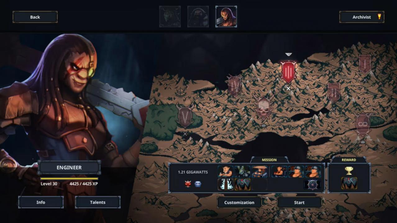 Скриншот игры Legend of Keepers для Switch