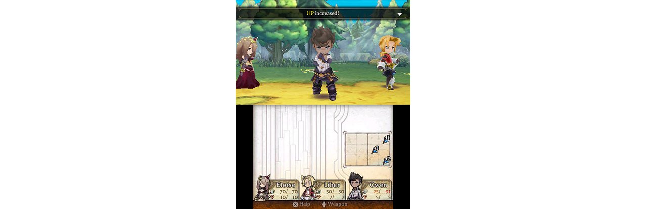 Скриншот игры Legend of Legacy для 3ds