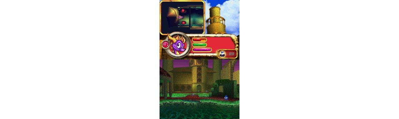 Скриншот игры Legend of Spyro: The Eternal Night (Б/У) (без коробочки) для DS