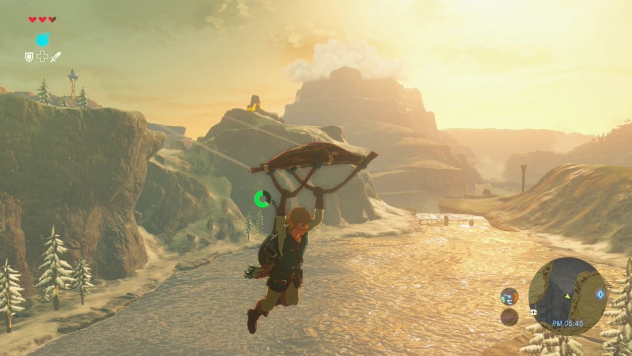 Скриншот игры Legend of Zelda: Breath of the Wild для Switch