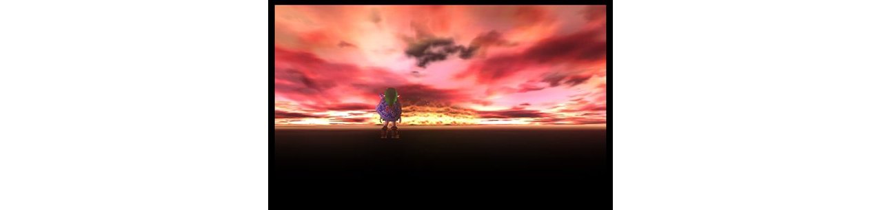 Скриншот игры Legend of Zelda: Majoras Mask 3D для 3DS