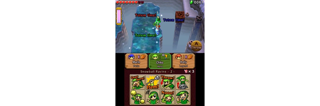 Скриншот игры Legend of Zelda: Tri Force Heroes для 3DS