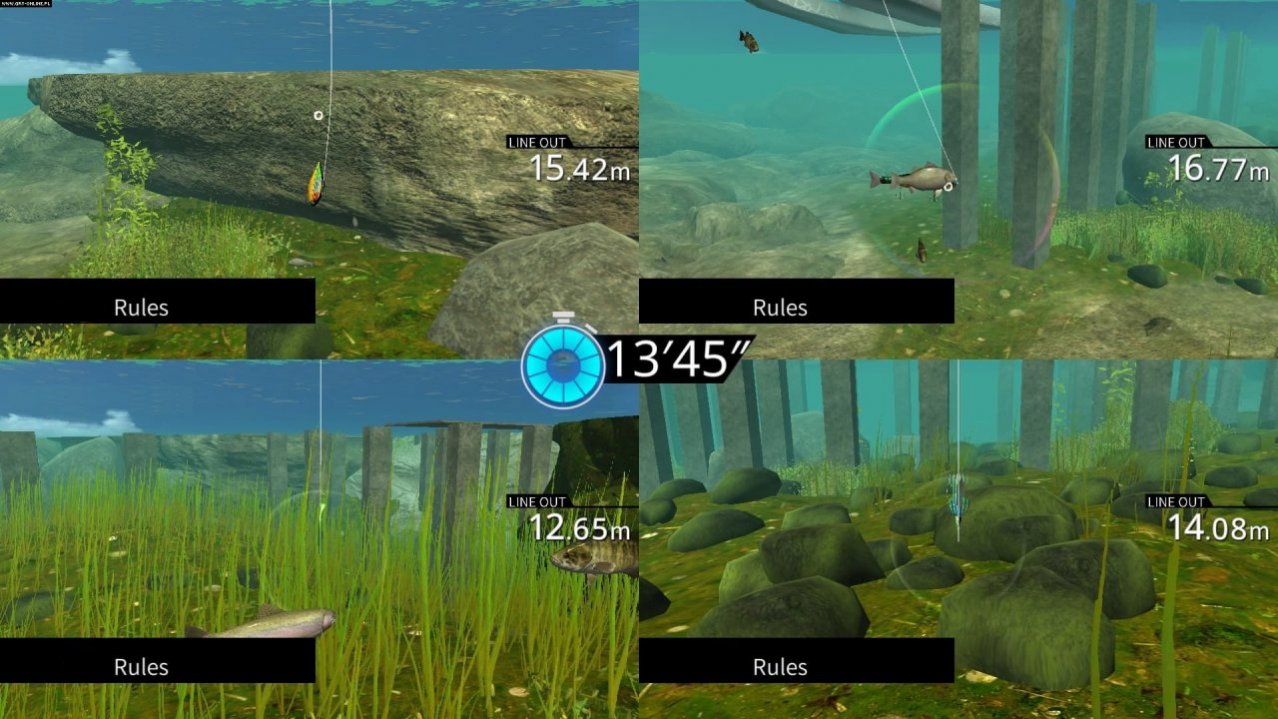 Скриншот игры Legendary Fishing для Switch