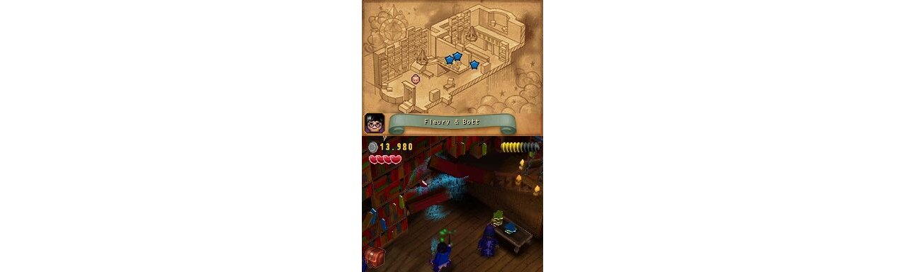 Скриншот игры LEGO Harry Potter: Year 1-4 (Б/У) (без коробочки) для 3ds