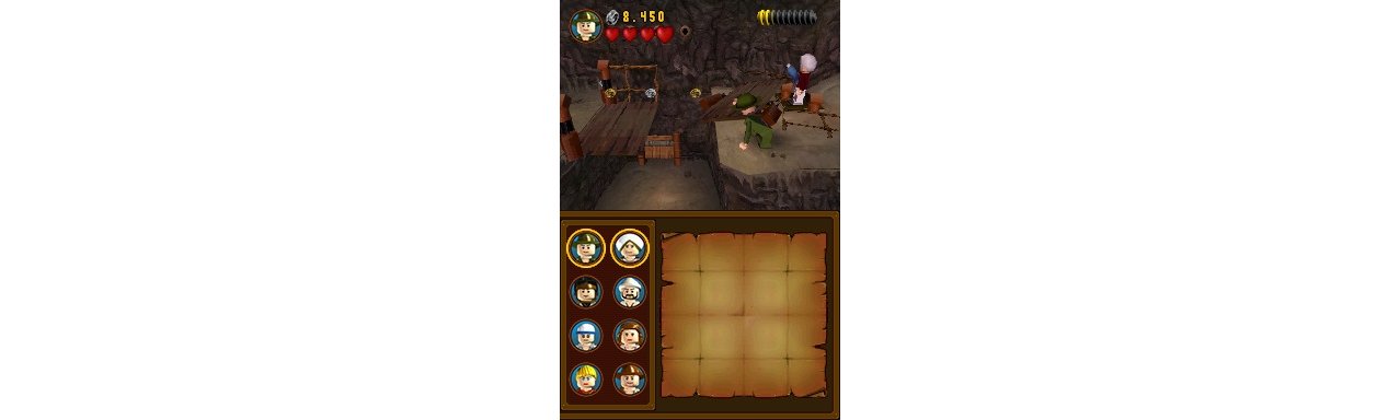 Скриншот игры LEGO Indiana Jones: The Original Adventures (Б/У) для 3DS